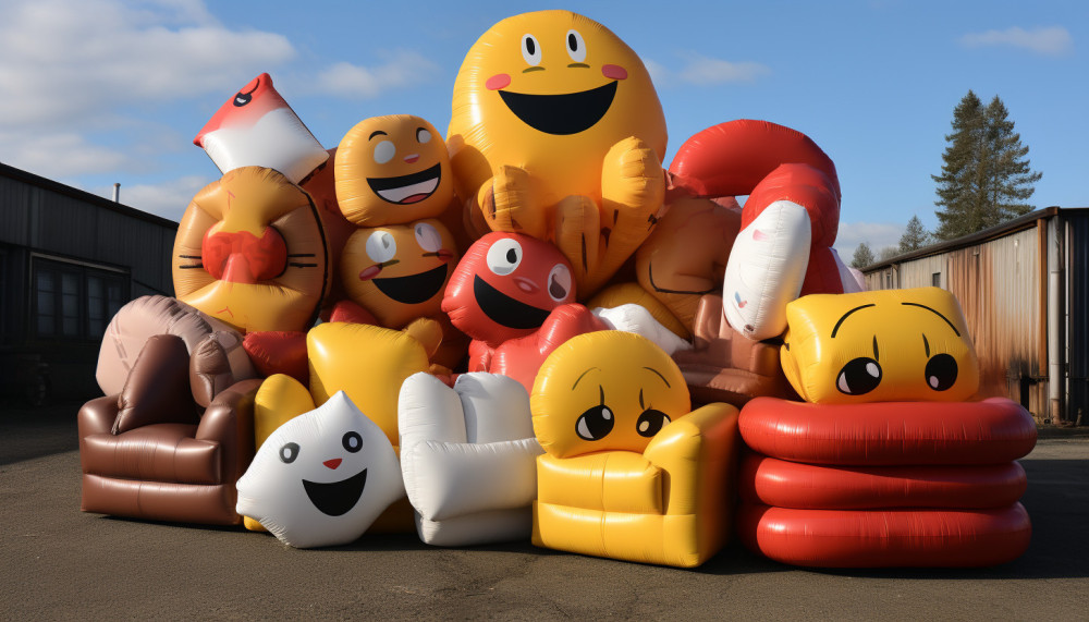 Comment recycler les structures gonflables publicitaires ?